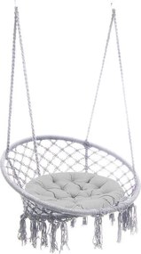 GREDY - sedia sospesa rotonda cm tondo 80/60x120 h