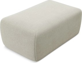 Poggiapiedi beige Kapua – Makamii