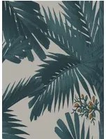 Rebel Walls Carta da parati Palm Spring - Teal