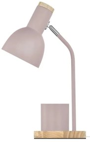 Lampada da tavolo POPPY 1xE27/25W/230V rosa