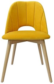 Sedia da pranzo THEO gialla