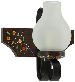 Brilagi - Applique da parete QUEEN 1xE14/40W/230V faggio/wengé