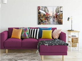 Immagine su tela, 60 x 80 cm Canvas Watercolor Paris I - Styler