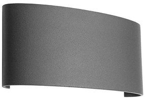 Redo 90226 - LED Applique da esterno FABO LED/6W/230V 3000K IP54 grigio