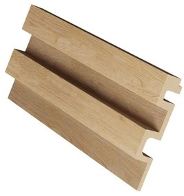 Pannello da parete 3D Set da 2,83m² Legno Naturale - Lotto di 8 pezzi - FLINT