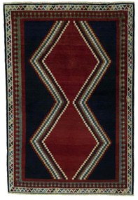 Gabbeh Tappeto persiano 170x110 Rosso (Iran) Annodato A Mano