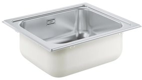 GROHE 31719SD0 - Lavello da cucina K200 533 × 457 mm in acciaio inox