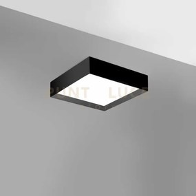 Aoi p/p - plafoniera alluminio nero a led 3000-4000k  1900-2000lm 3...