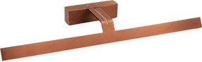 Applique da bagno LED SWE015-1W 73cm BRUSH COPPER