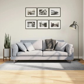 Tappeto Iza A Pelo Corto Aspetto Scandinavo Grigio 100x200 Cm /