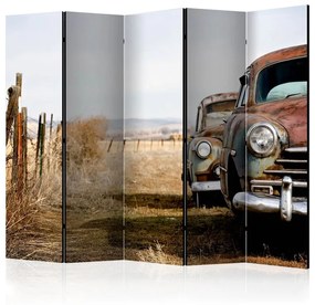 Paravento  Two old, American cars II [Room Dividers]  Colore ---, Dimensioni e Misure 225x172