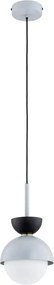 Lampadario a cavo SATORI 1xE27/15W/230V grigio/nero