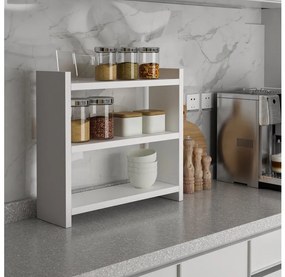 Scaffale da cucina COSMIC 44x10 cm bianco