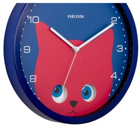 Orologio per bambini ø 31 cm Peekaboo Cat - Karlsson
