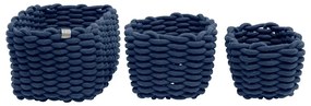 Set di cesti in tessuto 3 pz 30x25x19 cm Tom Tailor – Wenko