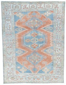 Wiss Tappeto persiano 210 x 160 Rosso (Iran) Annodato A Mano