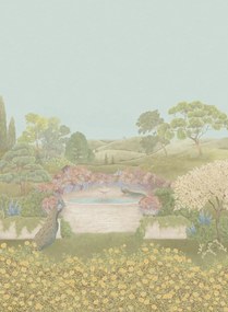 Cole & Son Wandbild Idyll - Honey Citrine