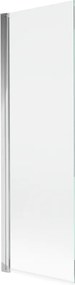 Mexen Mist paratia da doccia 1 anta 60 x 150 cm, trasparente, cromo - 8A9-060-001-01-00