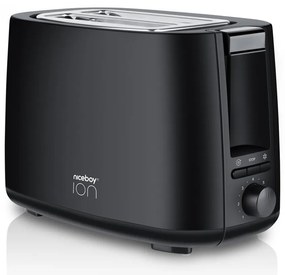 Niceboy ION Cruncher C1 - Tostapane a due fori e tostatore 750W/230V nero