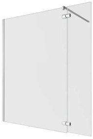 Box doccia walk-in Neo, vetro 8 mm, L 178-179.5 cm x H 200 cm, profilo cromo