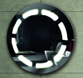 Specchio contenitore tondo diametro 63cm Led KAM-139 - KAMALU