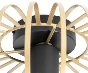 Plafoniera di design oro 39 cm - Johanna