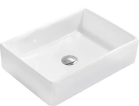 Mexen Dina lavandino da appoggio 47 x 33 cm, bianco - 21454700