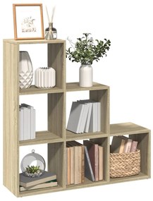 Libreria Divisorio 3ripiani Rovere Sonoma 99x29x99cm Truciolato /