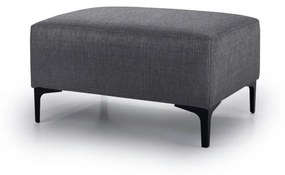 Pouf grigio scuro Diva - Scandic