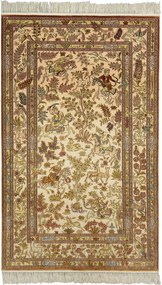 Ghom Tappeto 100 x 160 Beige (Cina) Annodato A Mano