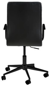 Sedia da ufficio nera su ruote Wislow Winslow - Actona