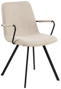 Sedie da pranzo color crema in set di 2 Selina - Actona