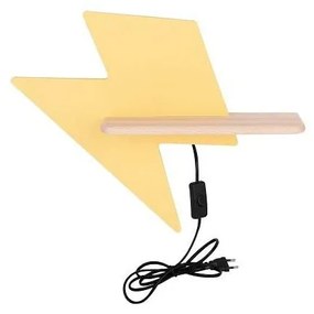 Apparecchio giallo per bambini Lightning - Candellux Lighting