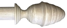 Kit bastone per tenda  Martina in legno verniciato multicolor Ø 35 mm L 200 cm