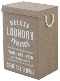 Cesto Portabiancheria stile industry con Strappo in colore Beige