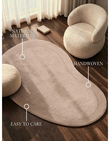 Tappeto beige in misto lana tessuto a mano 125x200 cm Kari Organic – Villeroy&amp;Boch