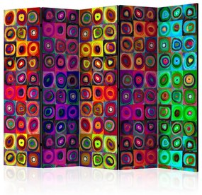 Paravento Colorful Abstract Art II [Room Dividers]