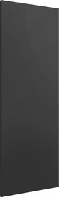 Pannello laterale in MDF nero per armadi 62 x 280 cm Sp 18 mm nero