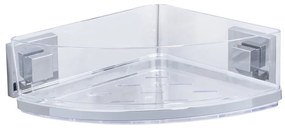 Ripiano angolare autoportante Vacuum-Loc, 19,5 x 28 cm Quadro - Wenko