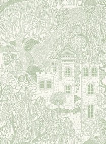 Boråstapeter Carta da parati Kingdom of the Willow - 8144
