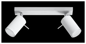 Plafoniera bianca Etna - Sollux