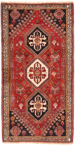 Shiraz Tappeto persiano 90x160 (Iran) Annodato A Mano