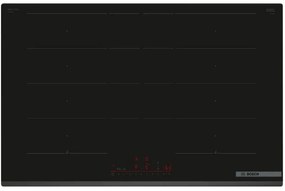 Bosch - piano cottura a induzione 80 cm 4 fuochi 7400 w nero - PXY83KHC1E