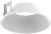 Zeus round riflettore tondo 13 w d.6,4cm bianco