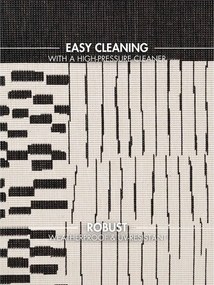 Tappeto da interno/esterno nero/color crema 200x300 cm Haringey Acacia – Ted Baker