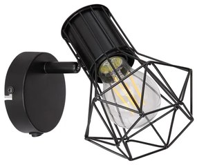 Globo 54017-1 - Luce Spot da parete PRISKA 1xE27/40W/230V