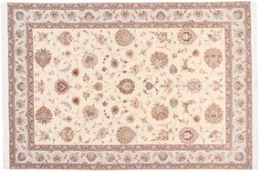 Tabriz Tappeto 310x210 Grigio (Iran) Annodato A Mano