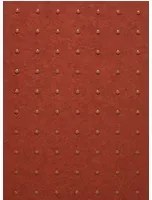 Arte International Tapete Dots - 31027 - Cinnabar Red