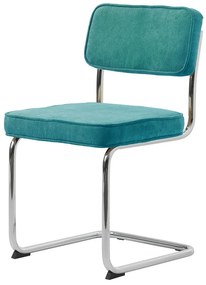 Sedia da pranzo turchese Unique Furniture - Rupert Bauhaus