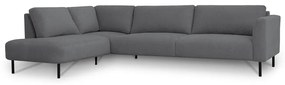 Divano angolare grigio scuro (angolo sinistro) Hero - Scandic